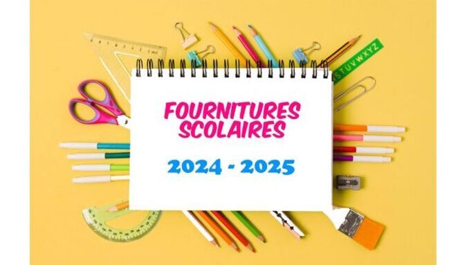 Fournitures scolaires 2024-2025.JPG